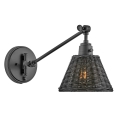 Hinkley - ARTI Wall-mounted Spotlight 1xE27/60W/230V Black